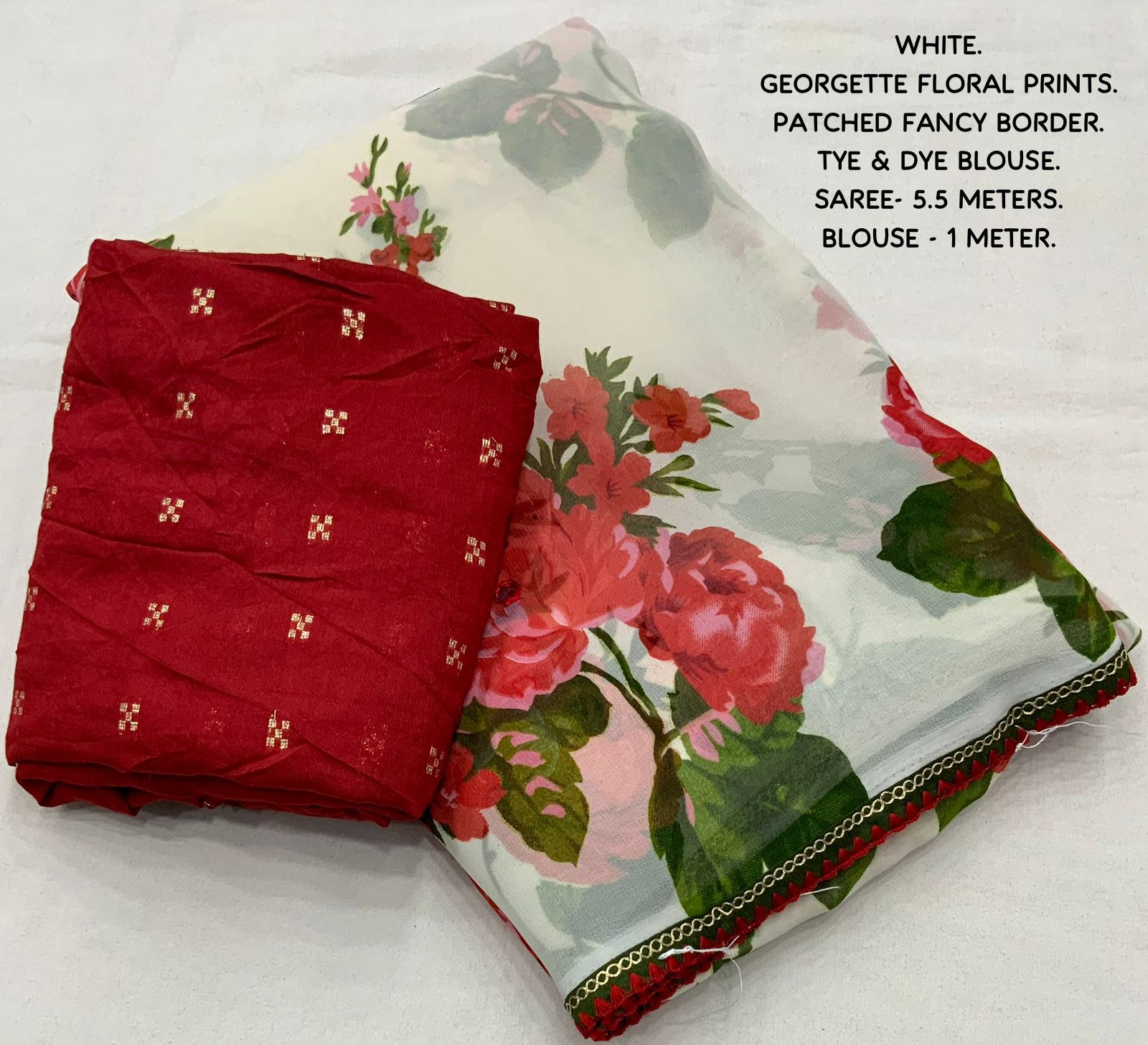 Maverick Fusion Soft Weightless Chiffon Saree